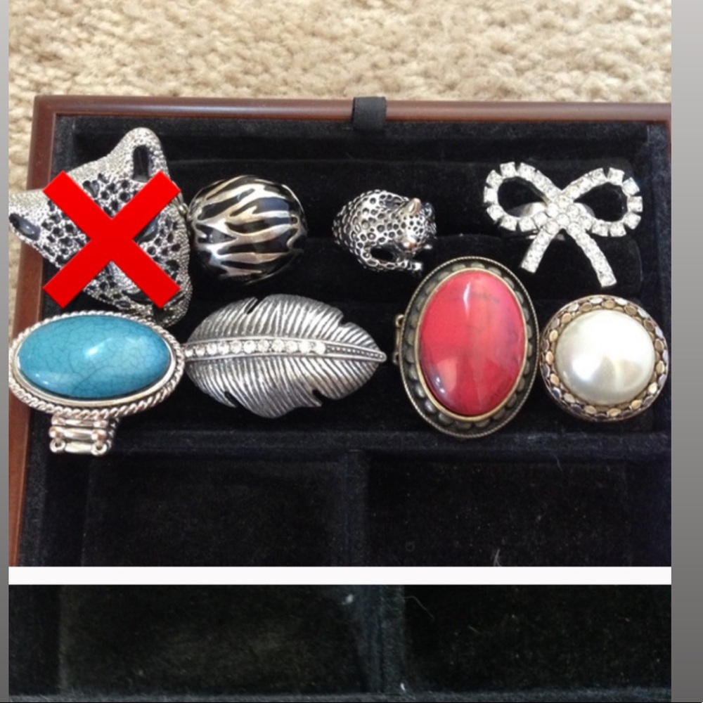 Rings - $5 or 1 free with purchase of 3 items